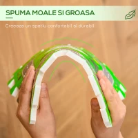 HOMCOM covor puzzle 36 bucati, antiderapant, 3.24㎡(m-6)