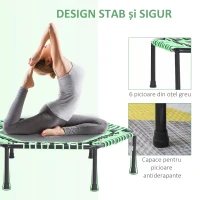 HOMCOM trambulina elastica pentru adulti, copii, 110x33cm(m-6)