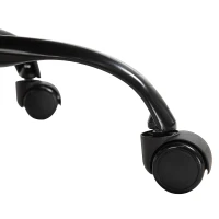 Vinsetto Swivel Reclining Office Chair w/footrest Grey(m-7)