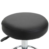Vinsetto PU Leather Height Adjustable Swivel Salon Stool Black(m-9)