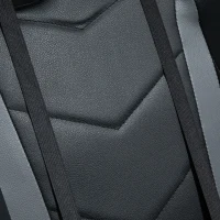 HOMCOM Gaming Chair Swivel Home Office Racing Gamer Desk Chair w/ Footrest, Black Grey(m-8)