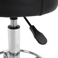 Vinsetto PU Leather Height Adjustable Swivel Salon Stool Black(m-12)