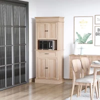 HOMCOM keukenkast met lade, verstelbare plank(m-10)