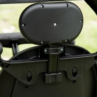 HOMCOM 4 in 1 Kids Trike Toddler Foldable Pedal Tricycle w/ Reversible Angle Adjustable Seat Removable Handle Canopy Belt Brake - Grey(m-10)