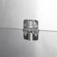 PawHut Porta Automatica Pollaio da 6V con Timer e Sensore di Luce, Alluminio e ABS, 30x30cm(m-7)