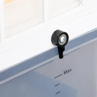 HOMCOM 8.5L Portable Air Cooler, Heater, Humidifier with Ice Packs, 3 Speed, 3 Mode, 7.5H Timer, Remote, Air Cooling Fan for Bedroom, Home Office, White(m-10)