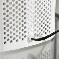 HOMCOM Air Purifiers with 3-Stage Carbon HEPA Filtration System, for Bedroom,  Air Cleaner with 4 Speeds, Air Monitor, Timer, and Ioniser, Remove Smoke Dust Pollen Odors(m-12)