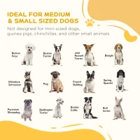 PawHut Poarta pentru caini pliabila cu picioare de sprijin, 3 panouri, Poarta de lemn pentru animale de companie pentru scarile , maro(m-4)