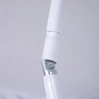 Outsunny 1.7m Beach Umbrella, Portable Parasol with Tilting Function, Carry Bag, Outdoor Sunshade Shelter with 8 Ribs, Blue(m-9)