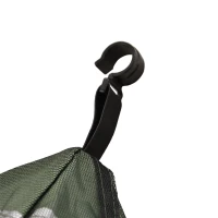 Outsunny Outdoor Garden Pop-up Gazebo Canopy Tent Sun Shade Event Shelter Folding with Adjustable Height, Mesh Screen Side Walls 3.5 M × 3.5 M Base / 3 M × 3 M Top, Green(m-7)