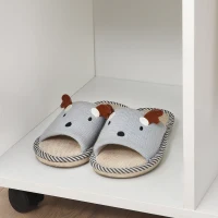 HOMCOM Particle Board Mobile Open Wardrobe on Wheels White(m-10)