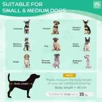 PawHut Wicker Dog Sofa with Soft Water-resistant Cushion, Rattan Cat Bed Raised Pet Bed Hand Woven with Washable Cover Indoor Outdoor Use, for Medium and Small Sized Dogs(m-7)