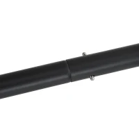 HOMCOM Poteaux de rugby - équipement de rugby - dim. 105L x 63I x 250H cm - châssis métal protections poteaux tissu Oxford garnissage mousse - blanc noir(m-8)