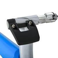 HOMCOM Rolo de Bicicleta com Resistência Ajustável de 8 Níveis 77x56x47,5 cm Azul(m-7)