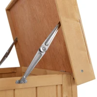 Outsunny Outdoor Garden Storage Shed, Cedarwood-Burlywood Colour(m-11)