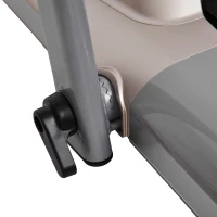 HOMCOM 1-10kmh Folding Treadmill, Electric Running machine, with Wheels, Safety Button, LCD Monitor, Phone Holder(m-9)