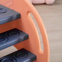 AIYAPLAY Tobogán para Niños 18-48 Meses Tobogán Infantil para Interior y Exterior Jardín Máx.50 kg 182x43,5x77,5 cm Rosa(m-7)