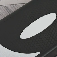 HOMCOM Stepper pentru aerobica reglabil in inaltime 10-15-20 cm, anti-alunecare, Negru si Gri(m-8)