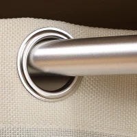 HOMCOM Dulap din PAL cu sina pentru agatat, 3 sertare din tesatura cu aspect de in si 3 rafturi, 105x48x160 cm, culoarea lemnului(m-8)