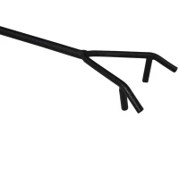 Outsunny Outdoor Round Metal Fire Pit Φ75.5cm with Poker Wood Grate for Garden Patio Black(m-8)