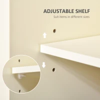 Homcom Insula Bucatarie – Lemn & MDF, Cu Sertare, Dulap & Roti(m-6)