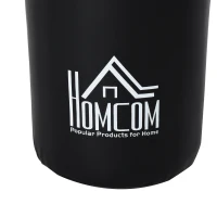 HOMCOM Boxing Punch Bag MMA Training Kickboxing with Hanging Chain Black(m-12)