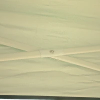 Outsunny Carpa Gazebo con Paredes Desmontables Ventanas Visibles Puerta con Cremallera Incluye Bolsa de Transporte Cuerdas y Piquetas 3x3 m Verde(m-7)