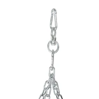 HOMCOM Boxing Punch Bag MMA Training Kickboxing with Hanging Chain Black(m-13)