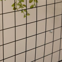 HOMCOM Biblioteca cu economie de spatiu pentru jucarii, haine, 9 cuburi din otel si PP, 35x35x35 cm, negru(m-12)