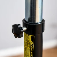 HOMCOM 3-in-1 Freestanding Boxing Punching Bag with Speed Balls, 360° Relax Bar, Boxing Bag, 160-230 cm Adjustable Height(m-7)