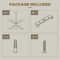 HOMCOM Lustra suspendata din metal auriu in stil Sputnik, Candelabru cu 10 lumini pentru bucatarie, sufragerie si dormitor, 65x65x78,5 cm(m-6)