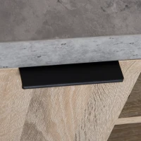 HOMCOM TV Stand, 120Lx40Wx44cm-Grey(m-9)
