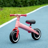 AIYAPLAY Baby Balance Bike, with Adjustable Seat, for 1.5-3 Years - Pink(m-10)