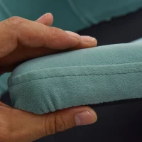 PawHut Pet Sofa for Medium And Large Sized Dog With Extra Cushion Solid Wood Legs Green(m-9)