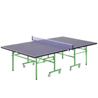 Homcom Masă Ping Pong profesională cu roți, 152.5x274x76cm(m-9)