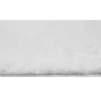 PawHut Tierdecke für Hunde und Katzen Weiß 50 x 80 x 2,5 cm(m-3)