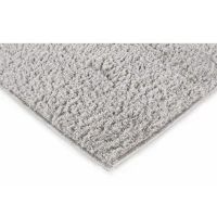 HOMCOM Hochflorteppich Silber 120 x 170 x 2,6 cm(m-3)