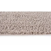 HOMCOM Hochflorteppich Beige 120 x 170 x 2,6 cm(m-2)