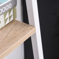 HOMCOM Modern Foldable Office Desk with Storage Shelf Freestanding Multi-function Computer Workstation Dining Table for Home Office(m-12)