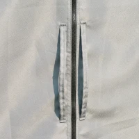 Outsunny 3.6 x 3(m) Hardtop Gazebo with UV Resistant Polycarbonate Roof & Aluminium Frame, Garden Pavilion with Mosquito Netting and Curtains(m-11)