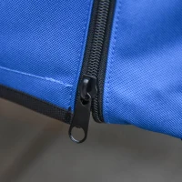 PawHut Dog Bike Trailer, Metal Pet Cart Carrier for Bicycle Kit Water Resistant with Safety Harness, Reflectors, for Large Dogs(m-13)