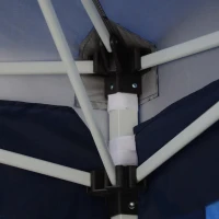 Outsunny 3 x 3m Pop Up Gazebo-Blue(m-10)