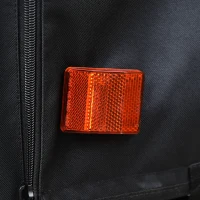 PawHut Dog Bike Trailer, Metal Pet Cart Carrier for Bicycle Kit Water Resistant with Safety Harness, Reflectors, for Large Dogs(m-13)