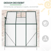 Outsunny sera de gradina rezistenta UV 192x127x220cm(m-5)