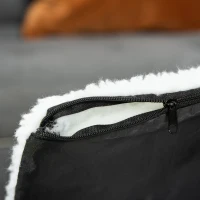 PawHut 97cm Foldable Pet Carrier for Large Medium Dogs, Portable Cat Carrier, Soft Travel Bag, Brown(m-11)