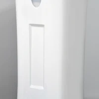 HOMCOM 2L Cool Mist Humidifier, Air Humidifier with 7-Colour Lights, 3 Mode, Auto Shut Off, 8-10 Working Hours for Home Bedroom, White(m-14)