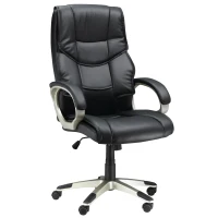 Vinsetto Executive Office Chair PU Leather Black(m-1)