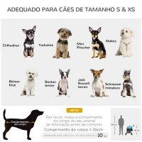 PawHut Carrinho para Animais de Estimação 3 em 1 Dobrável com Bolsa de Transporte Cesta de Armazenamento e Travão 82x49,5x98cm Azul(m-4)