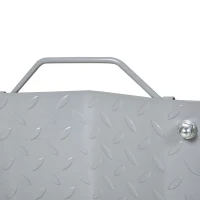 Zestaw 2 Podnośników Rangierowych DURHAND do Samochodów, Solidne i Antypoślizgowe, Szary, 40,5x30 cm(m-8)