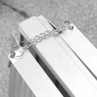 HOMCOM Rampe Mobile pentru Scaune cu Roți și Scutere, Pliabilă, Antiderapantă, Aliaj, Capacitate 272kg, 183x72x5cm, Silver(m-9)